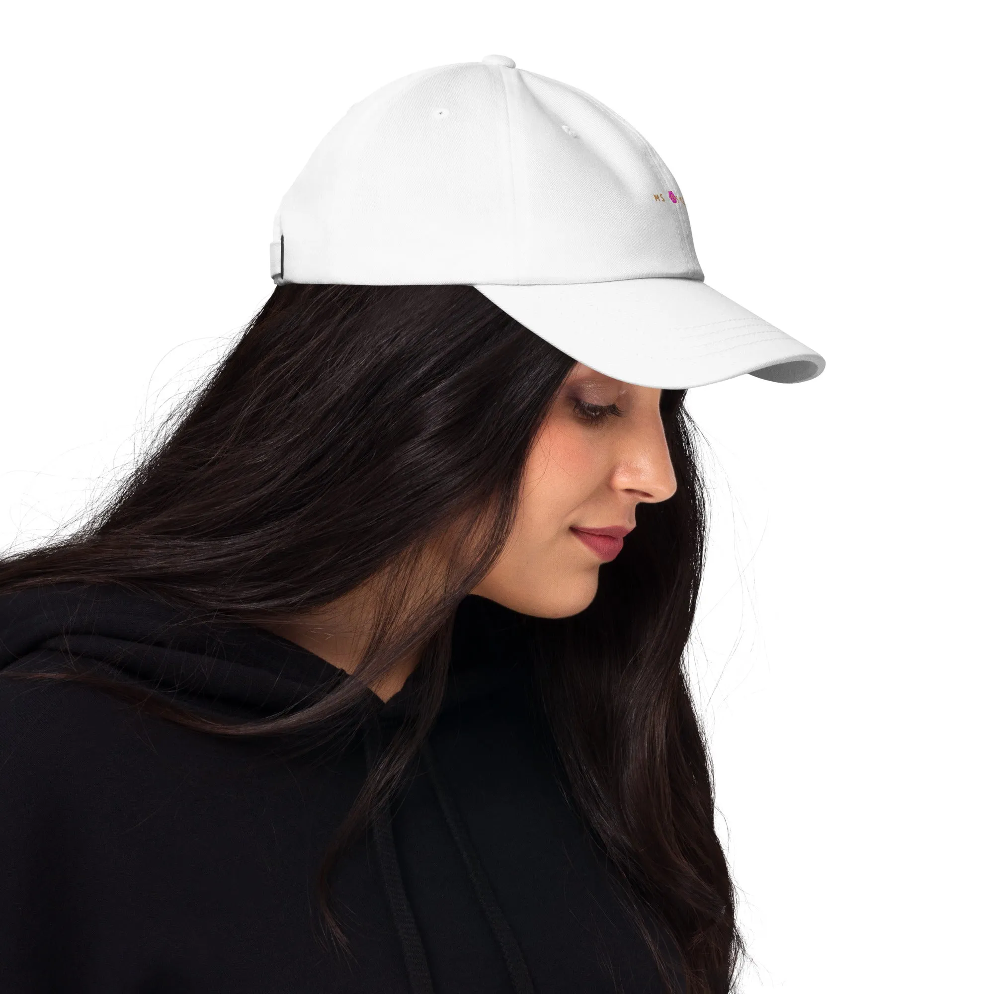 Classic Mishastyle Luxury White Dad Hat