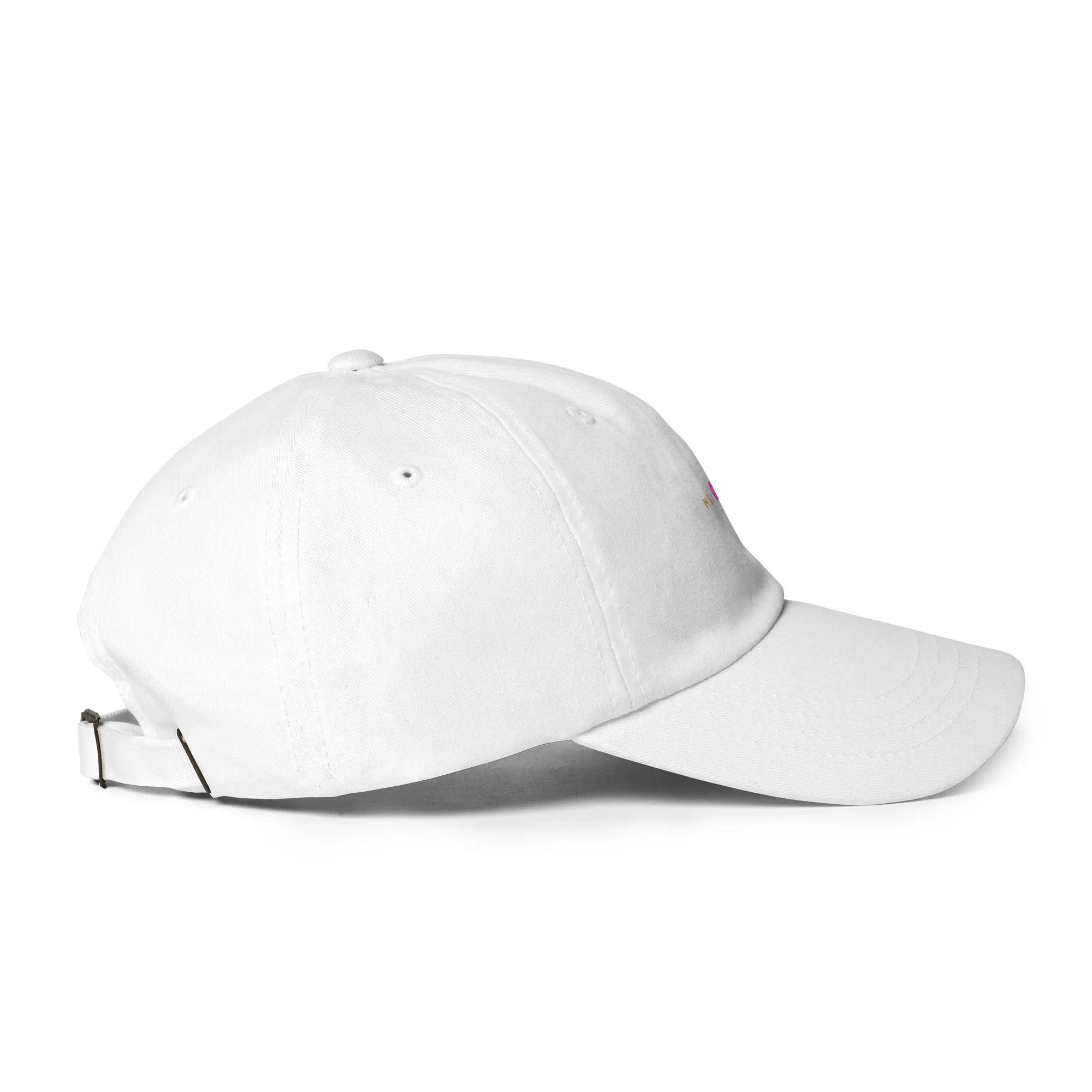 Classic Mishastyle Luxury White Dad Hat