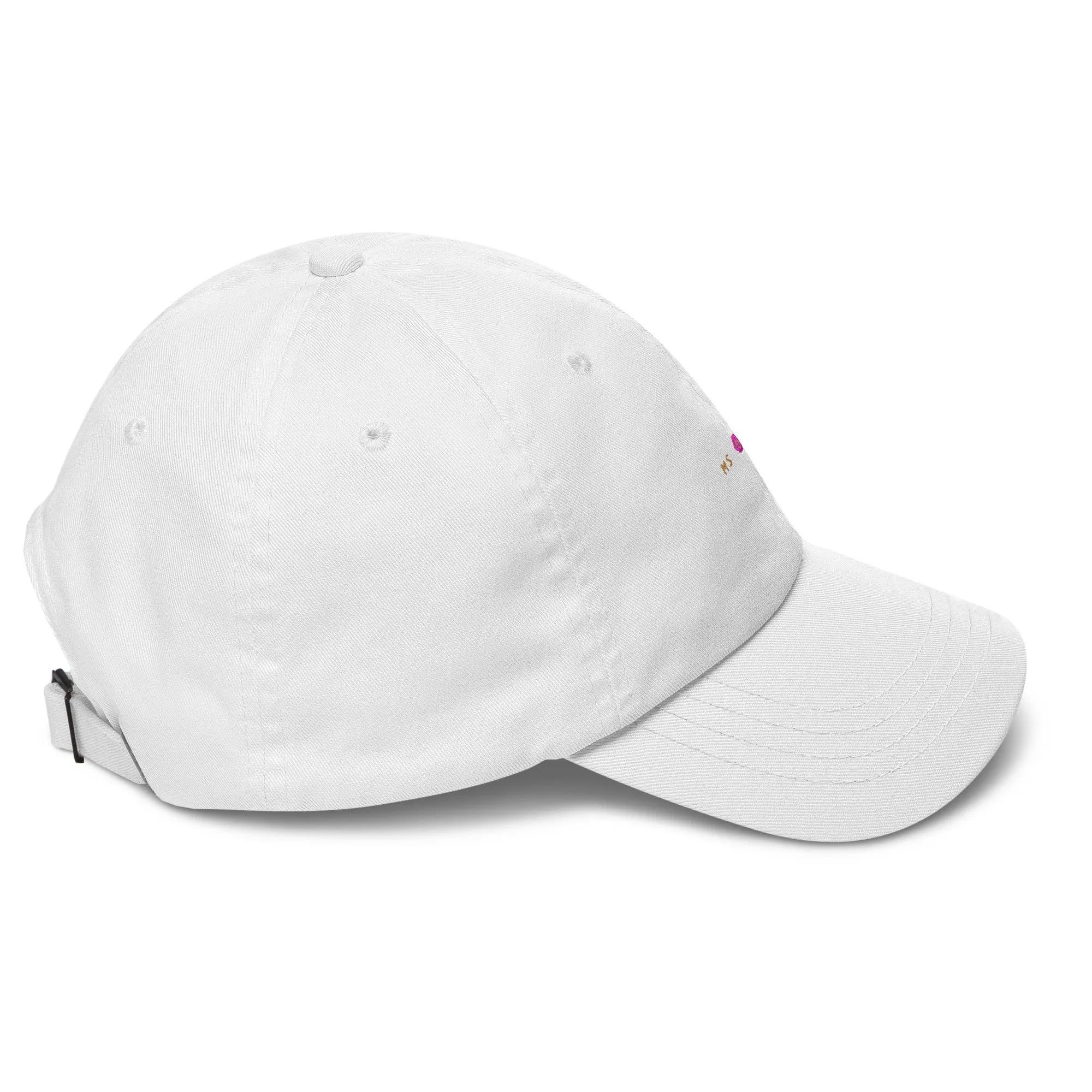 Classic Mishastyle Luxury White Dad Hat