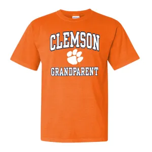 Clemson Grandparent 2 Color Arch & 1 Color Paw