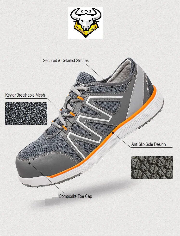 Composite Toe Sports Safety Work Shoes - Model SS41 (Option 2)