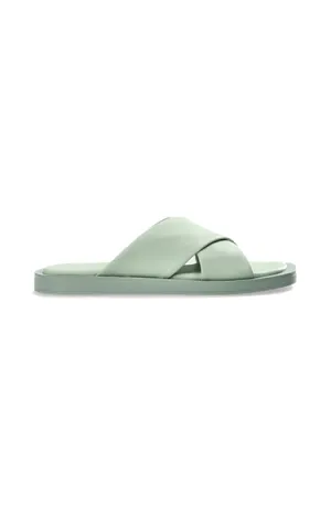 Copenhagen Nappa Sage Crossover Slides