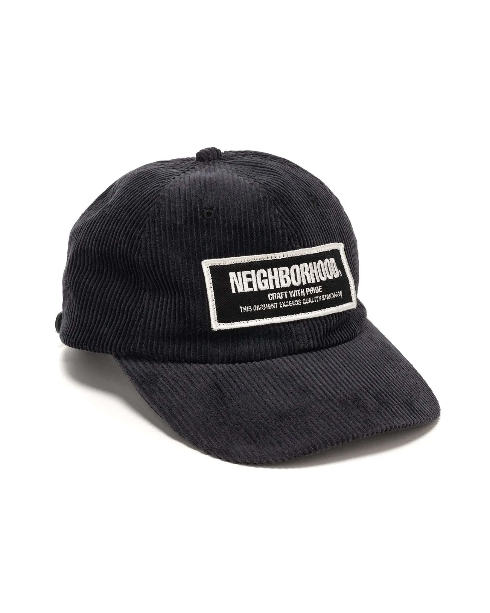 Corduroy Dad Cap Black