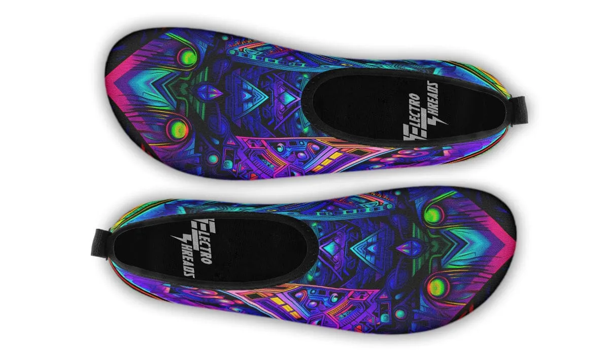 Cyber Cyan Barefoot Shoes