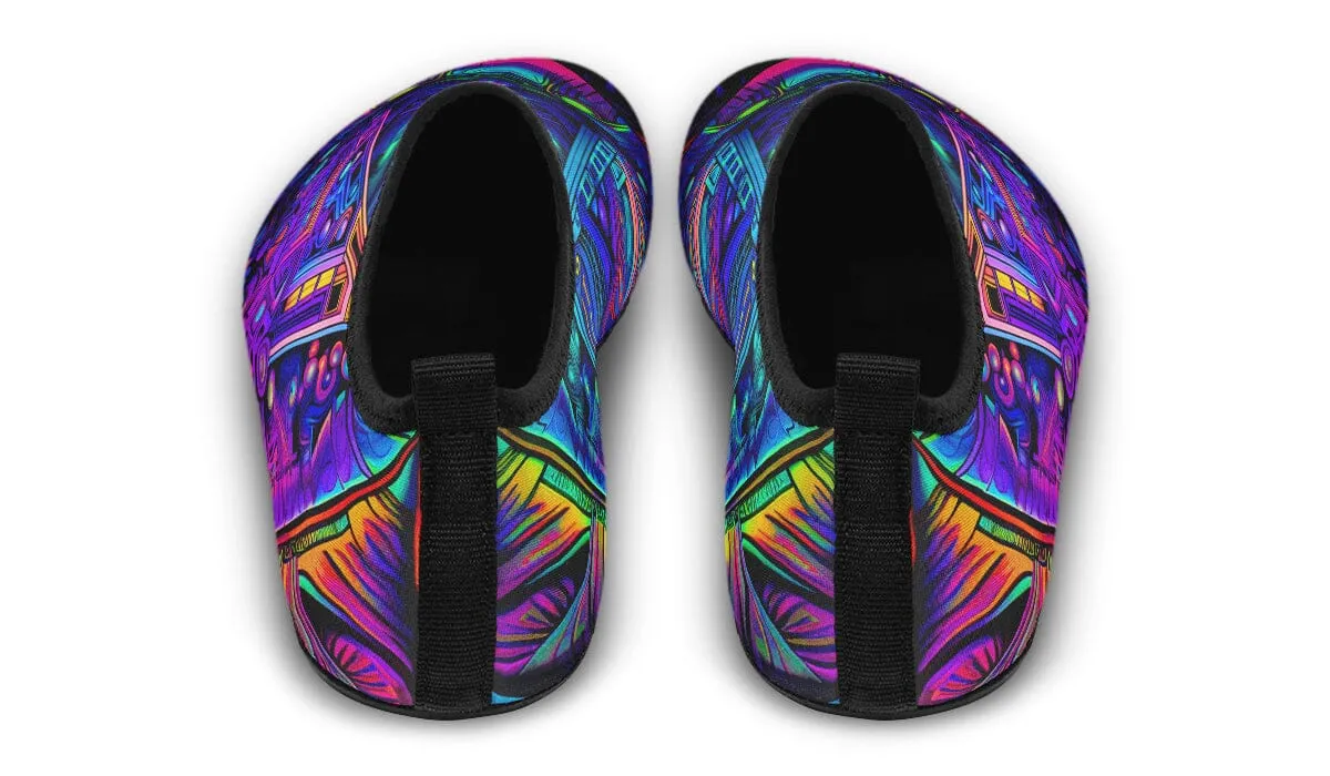 Cyber Cyan Barefoot Shoes