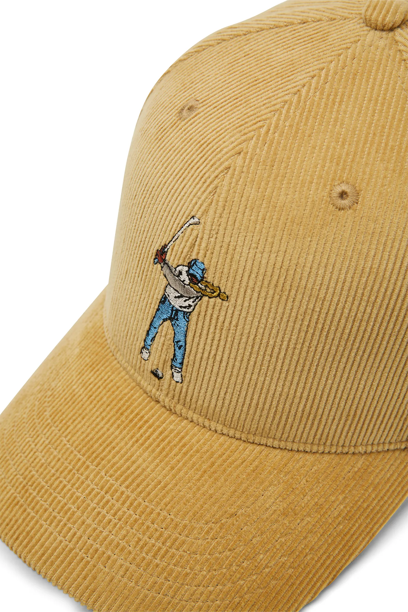 Dad Hat Corduroy Khaki