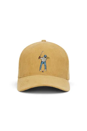 Dad Hat Corduroy Khaki