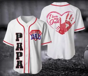 Dada Baseball Jersey, Dad Baseball Jersey, Father's Day Shirt, Gift For Dad, Father's day Gift, Papa Baseball Jersey, Best Dad Ever