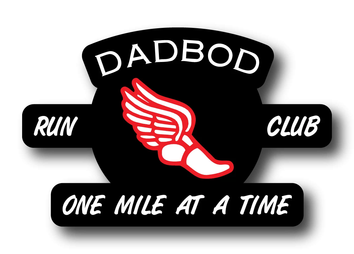 Dadbod Run Club Sticker