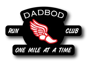 Dadbod Run Club Sticker