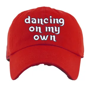 Dancing On My Own Red Dad Hat | Philadelphia Baseball