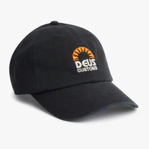 Deus Sunrise Dad Cap - Black