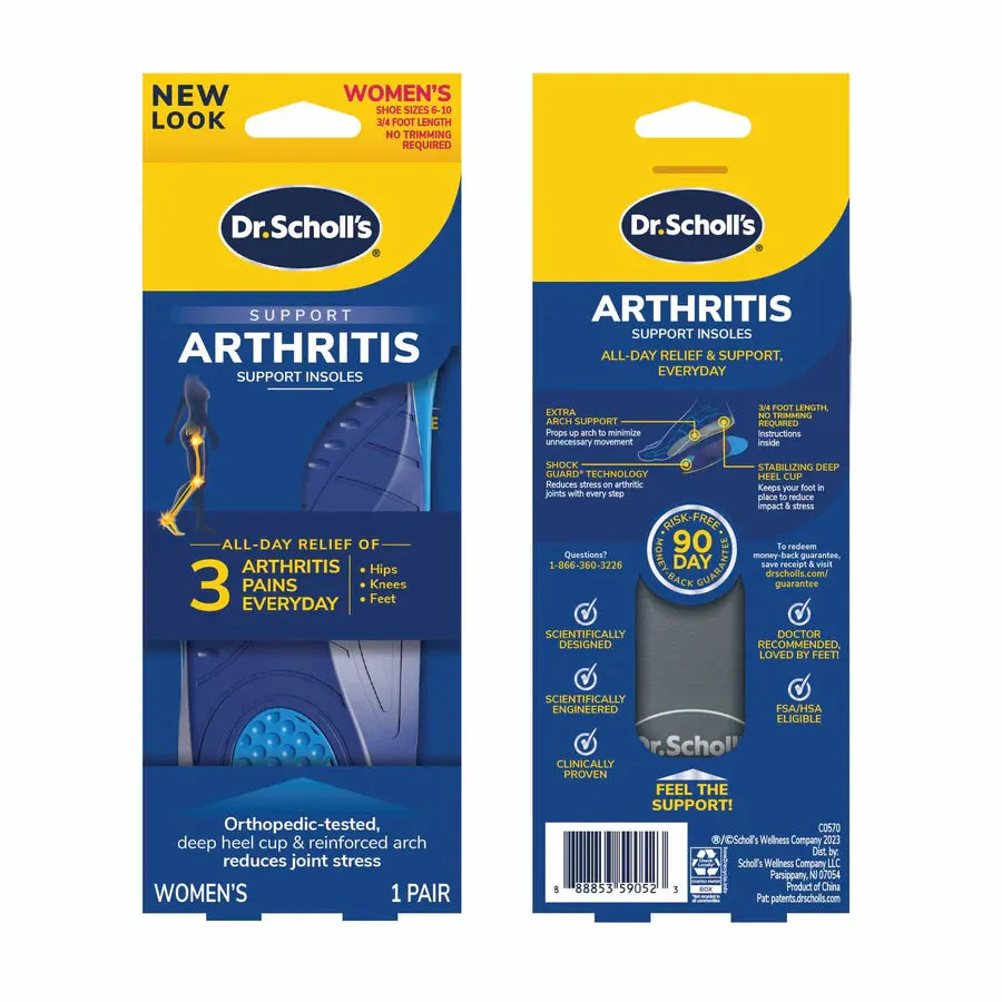 Dr.Scholl Arthritis Support Insoles Women