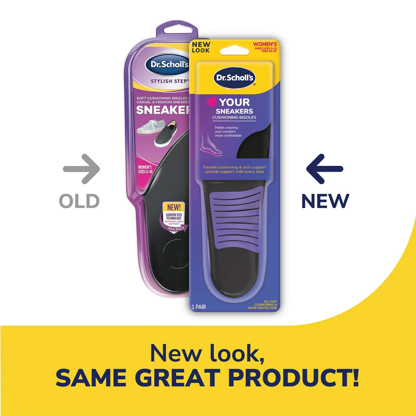 Dr.Scholl Love Your SNEAKERS Full Length Insoles