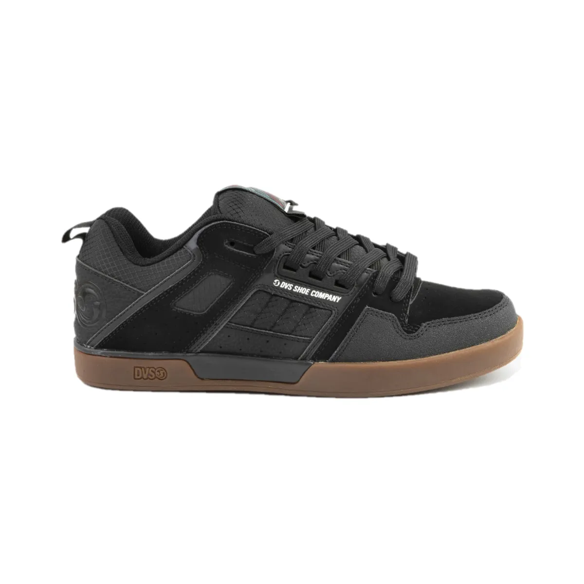 DVS F0000323007 COMANCHE 2.0  DAVE B. MN'S (Medium) Black/Gum Leather Skate Shoes