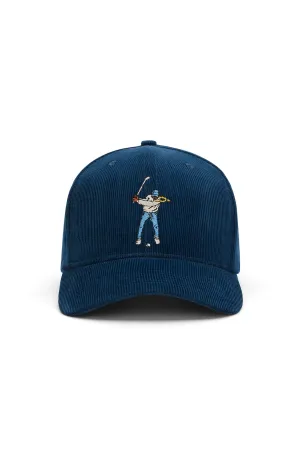 Eastside Golf Dad Hat Corduroy Navy