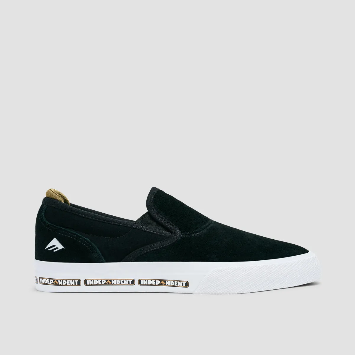 Emerica Wino X Indy Slip On Shoes Black - Kids