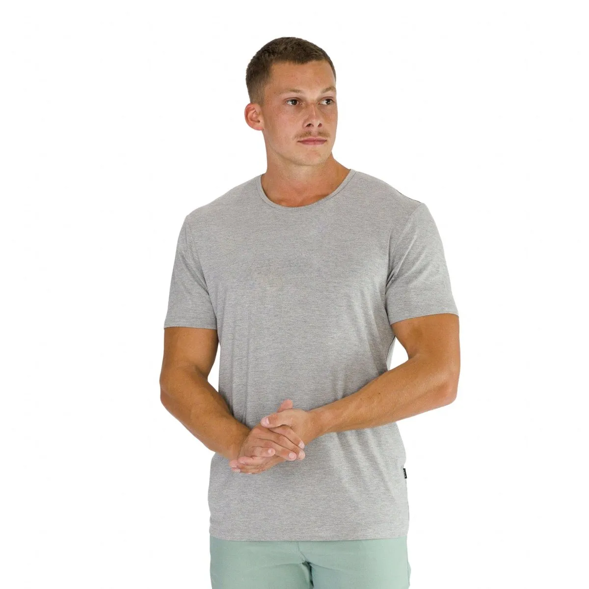 Essential Bamboo T-Shirt - Grey Heather