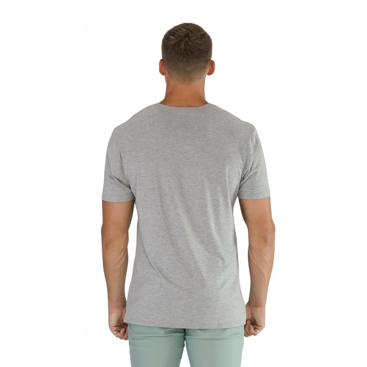 Essential Bamboo T-Shirt - Grey Heather