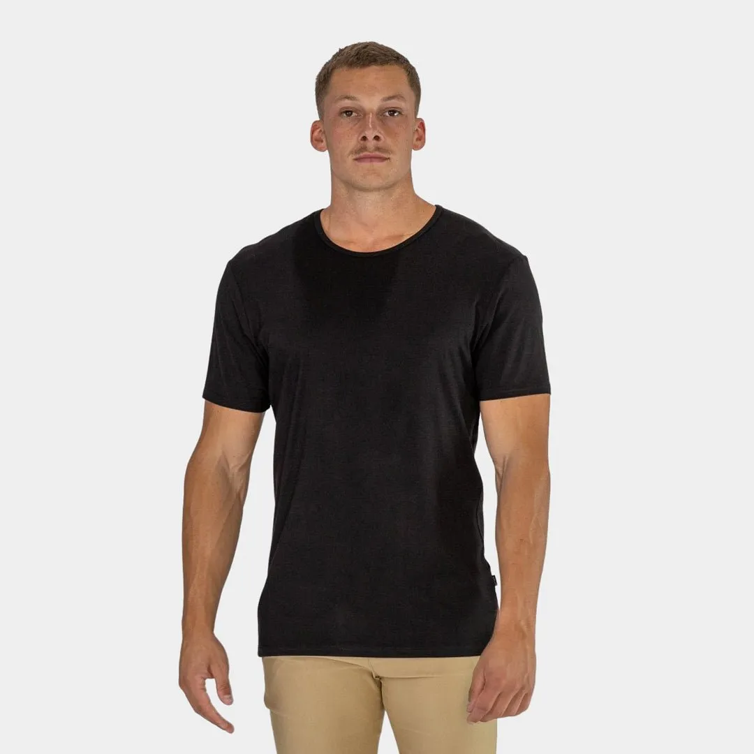 Essential Bamboo T-Shirt - Midnight Black