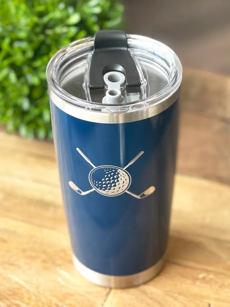 Etched Golf Tumbler 30oz