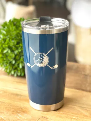 Etched Golf Tumbler 30oz