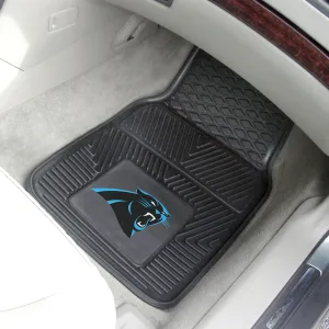 Fanmats Carolina Panthers Heavy Duty Car Mat Set - 2 Pieces