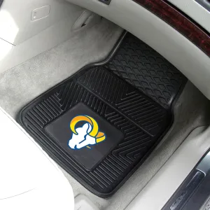 Fanmats Los Angeles Rams Heavy Duty Car Mat Set - 2 Pieces