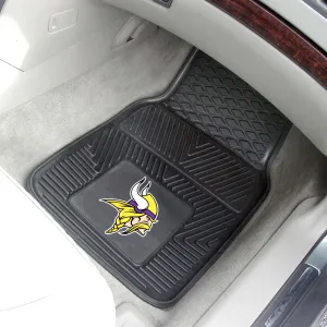 Fanmats Minnesota Vikings Heavy Duty Car Mat Set - 2 Pieces