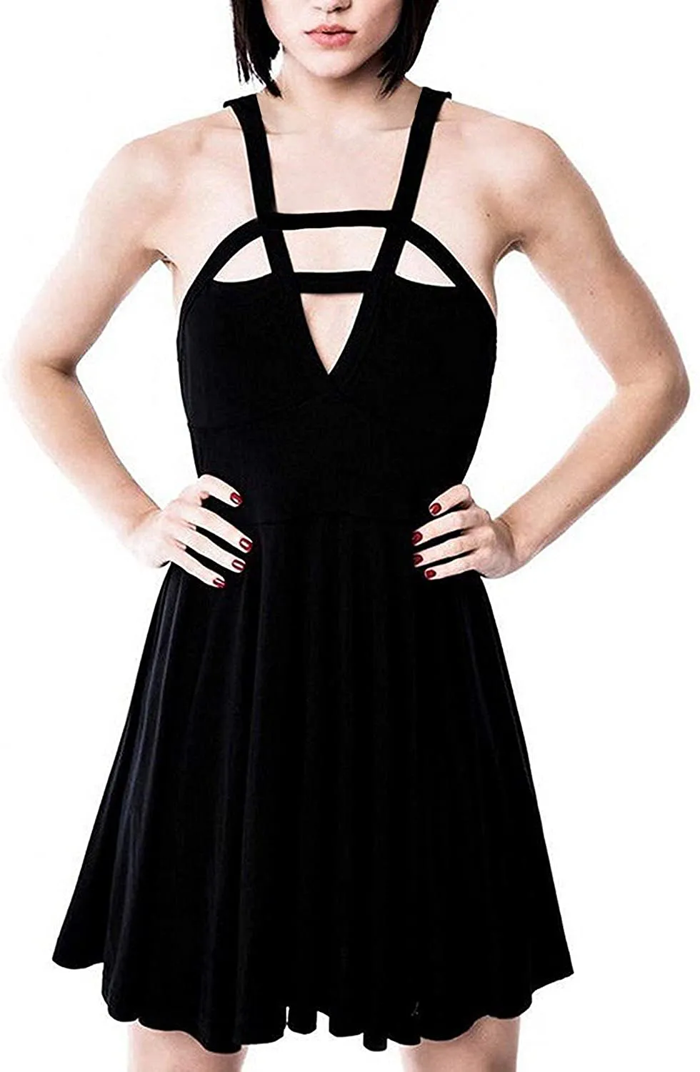 Fashion Dress Gothic Vintage Romantic Casual Dress for Women