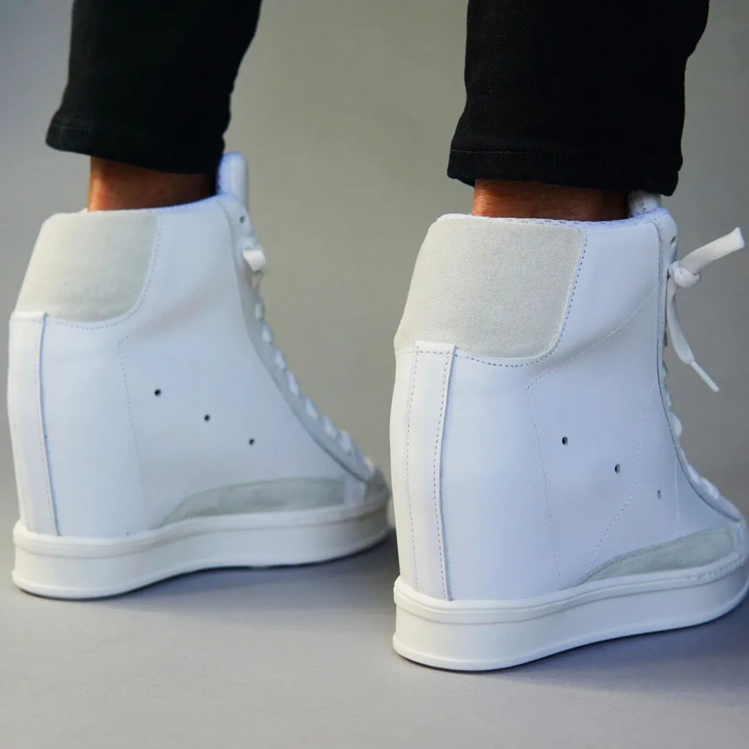 Fearless Bianco Wedge Sneaker