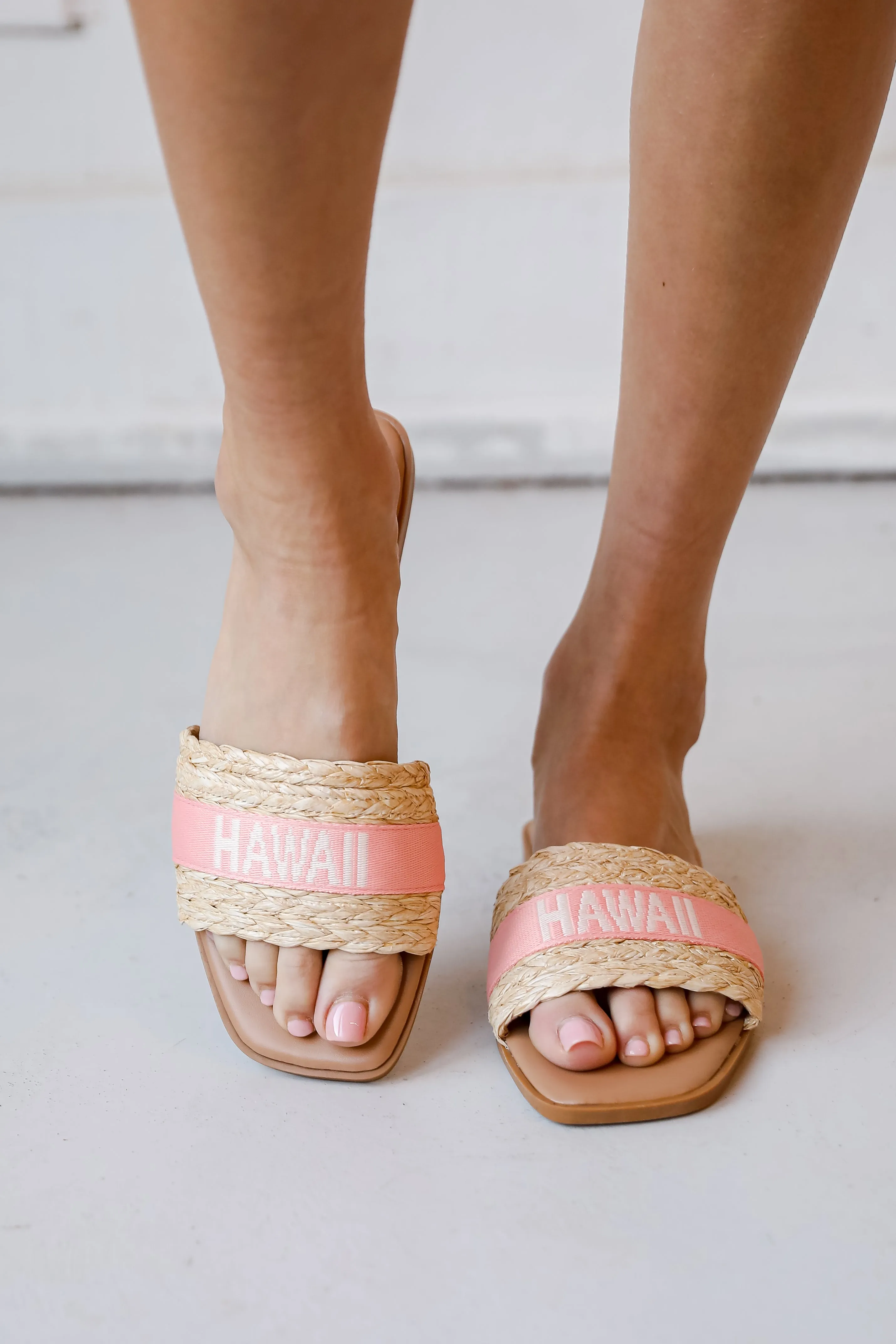 FINAL SALE - Escape To The Beach Slide Sandals