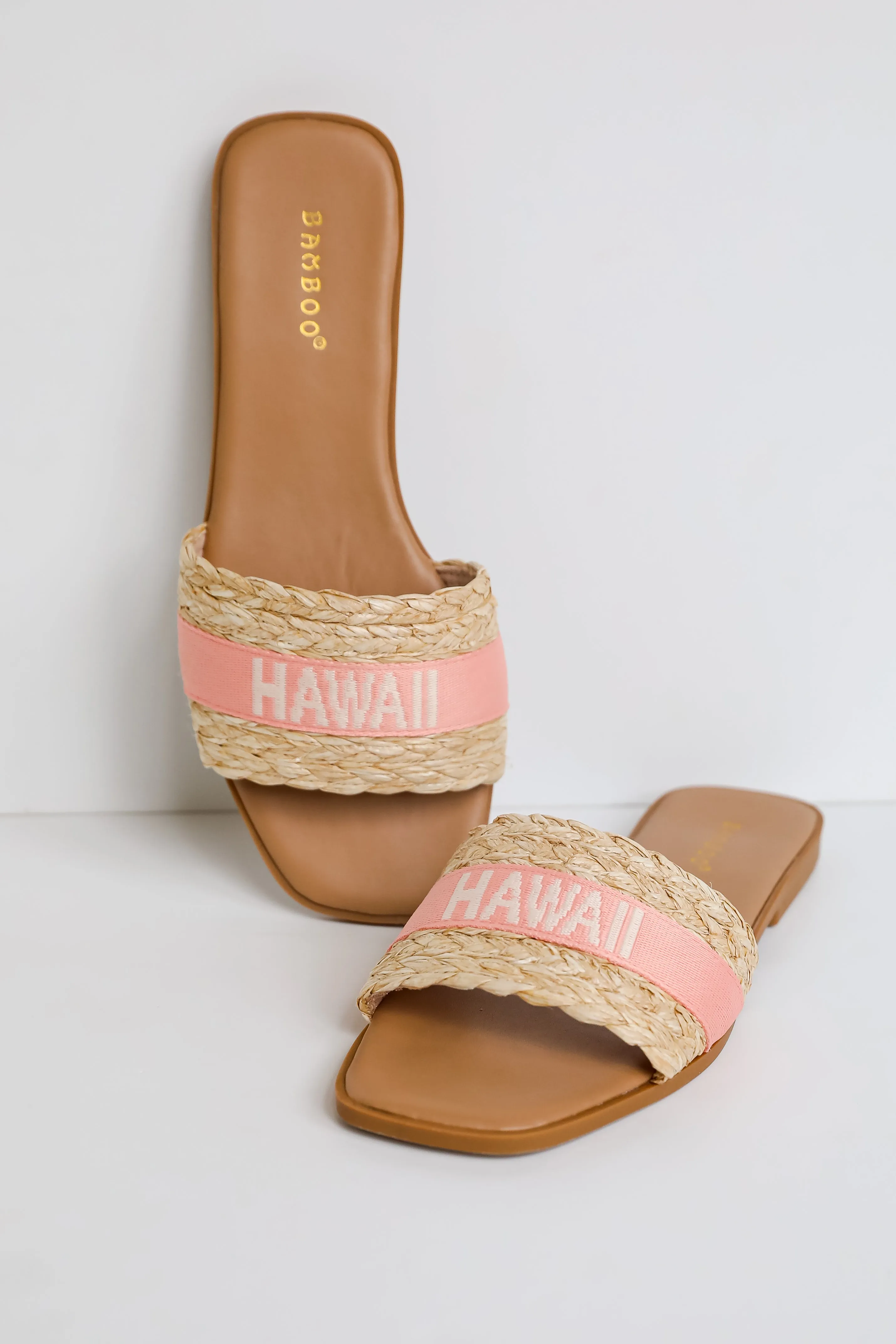 FINAL SALE - Escape To The Beach Slide Sandals