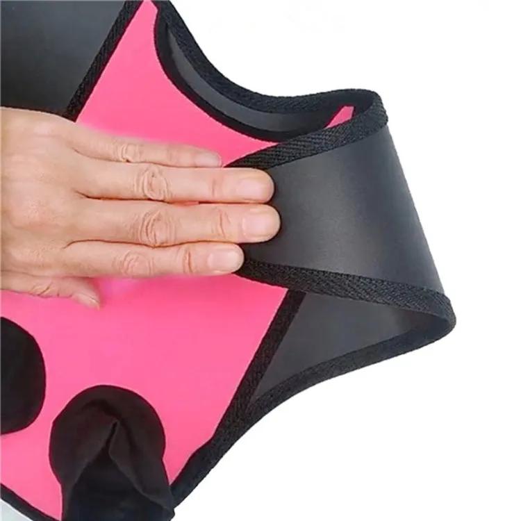 Fish Tail Shaped Fins Swimming Training Equipment Snorkeling Flippers, Size: Adult(Black)