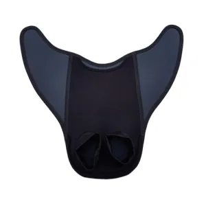 Fish Tail Shaped Fins Swimming Training Equipment Snorkeling Flippers, Size: Adult(Black)