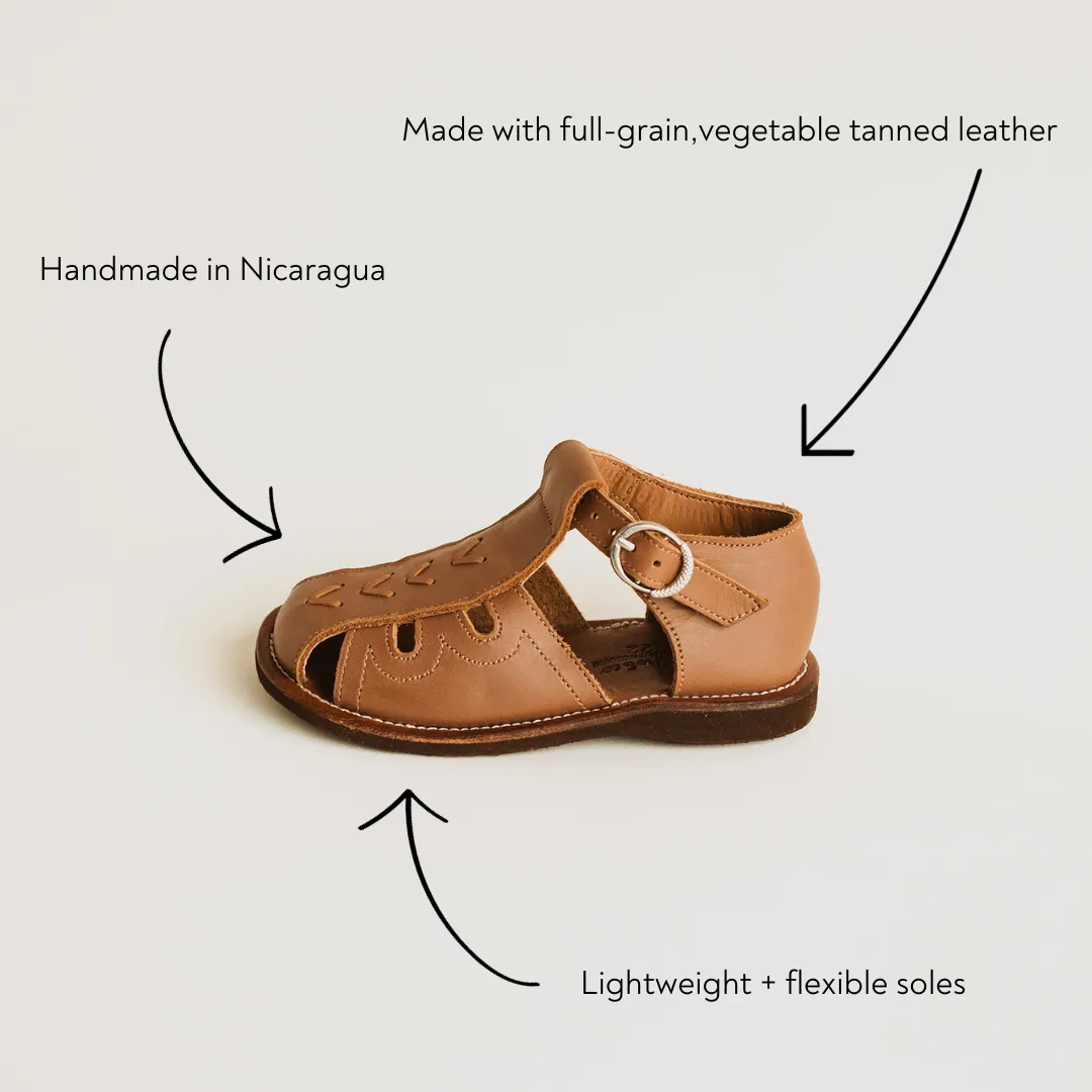 Flecha {Children's Leather Sandals}