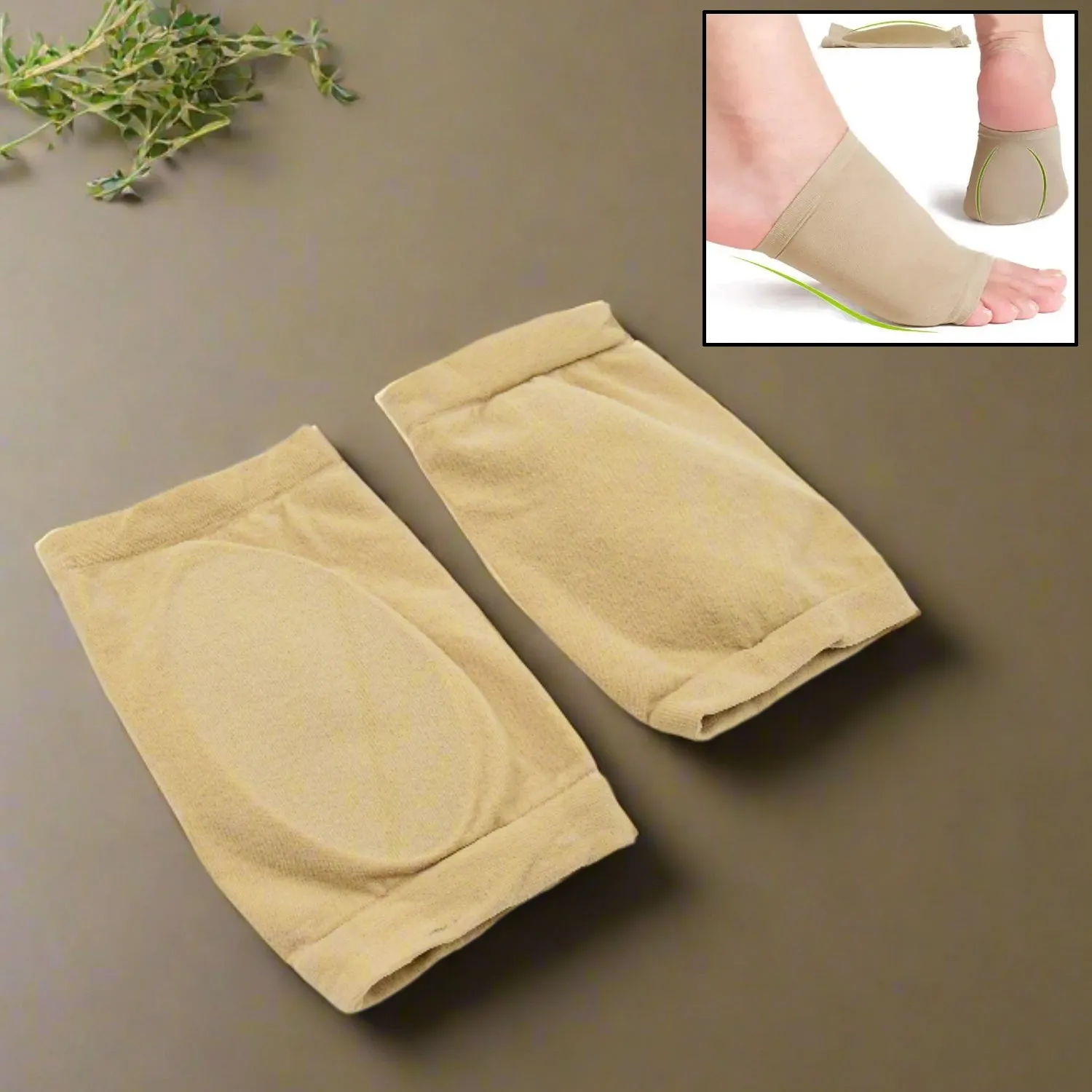 Foot Arch Support, Plantar Fasciitis Leg Foot Pain Relief Product (1 Pair)