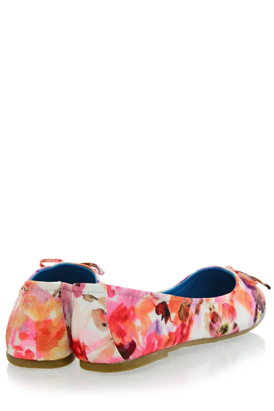 FRANCESCO MILANO Floral Multicolor Ballerinas