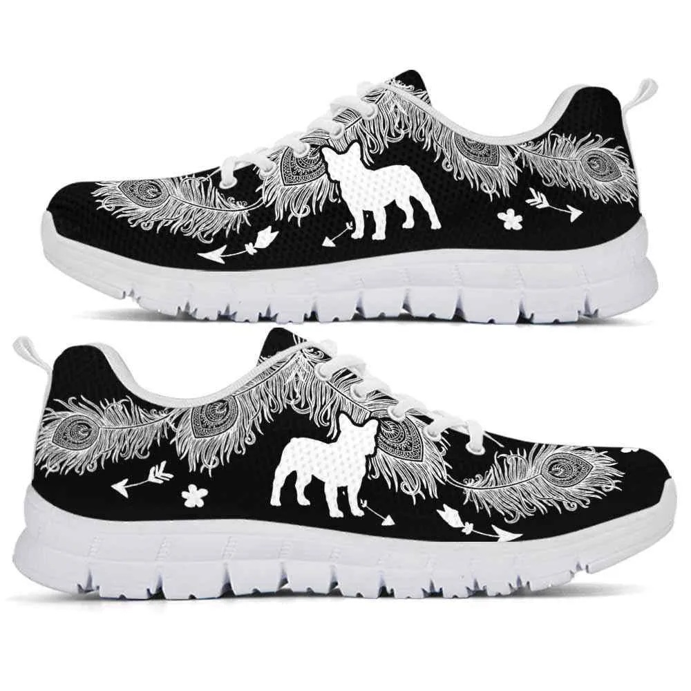 Frenchie Sneaker, Frenchie Dog Lovers Sneakers Running Shoes Gift Women Men Dog Mom Dog Dad, Frenchie Shoes