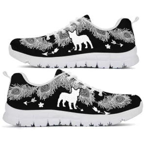 Frenchie Sneaker, Frenchie Dog Lovers Sneakers Running Shoes Gift Women Men Dog Mom Dog Dad, Frenchie Shoes