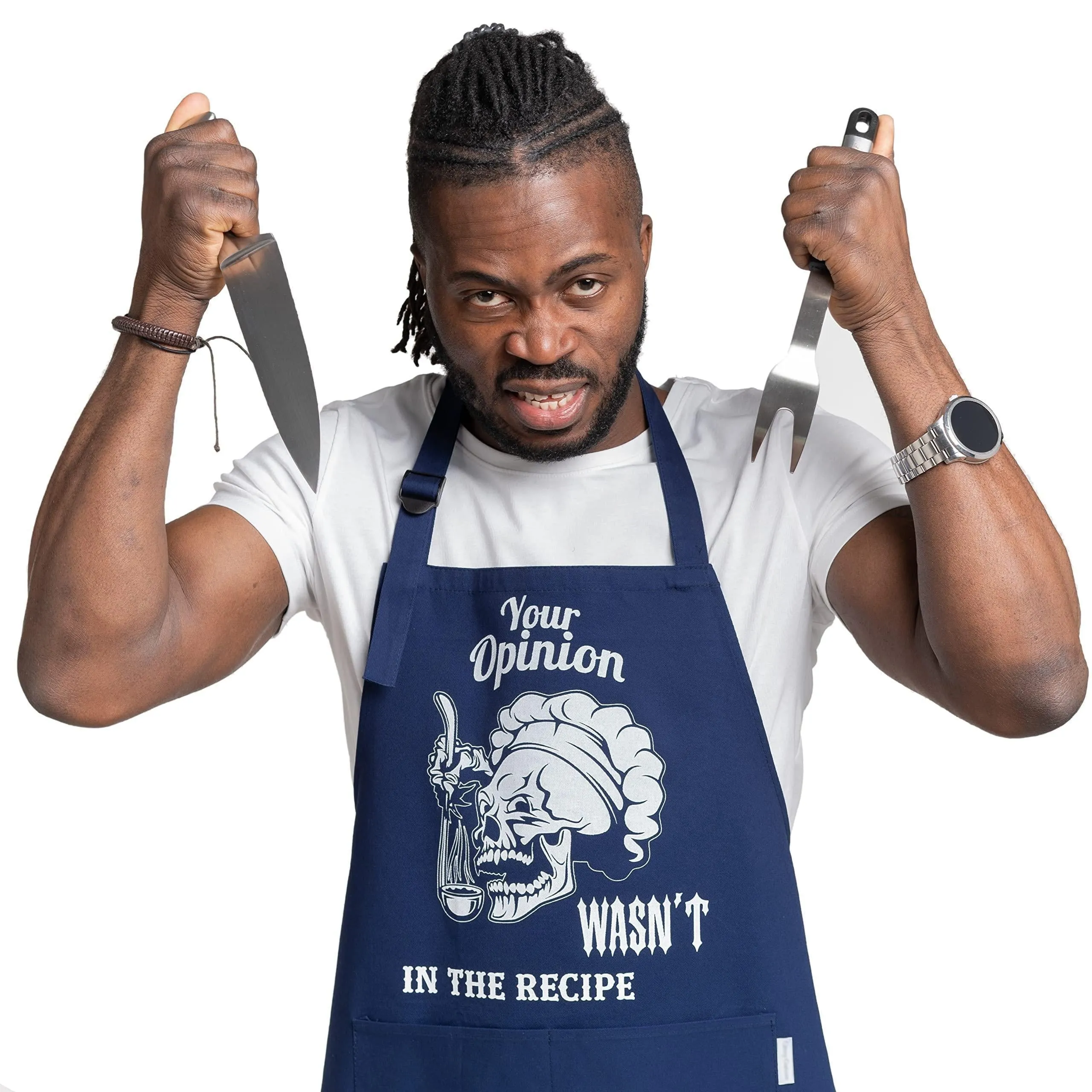 Funny Aprons For Men Mens Aprons For Cooking HighQuality Sturdy Grill Apron