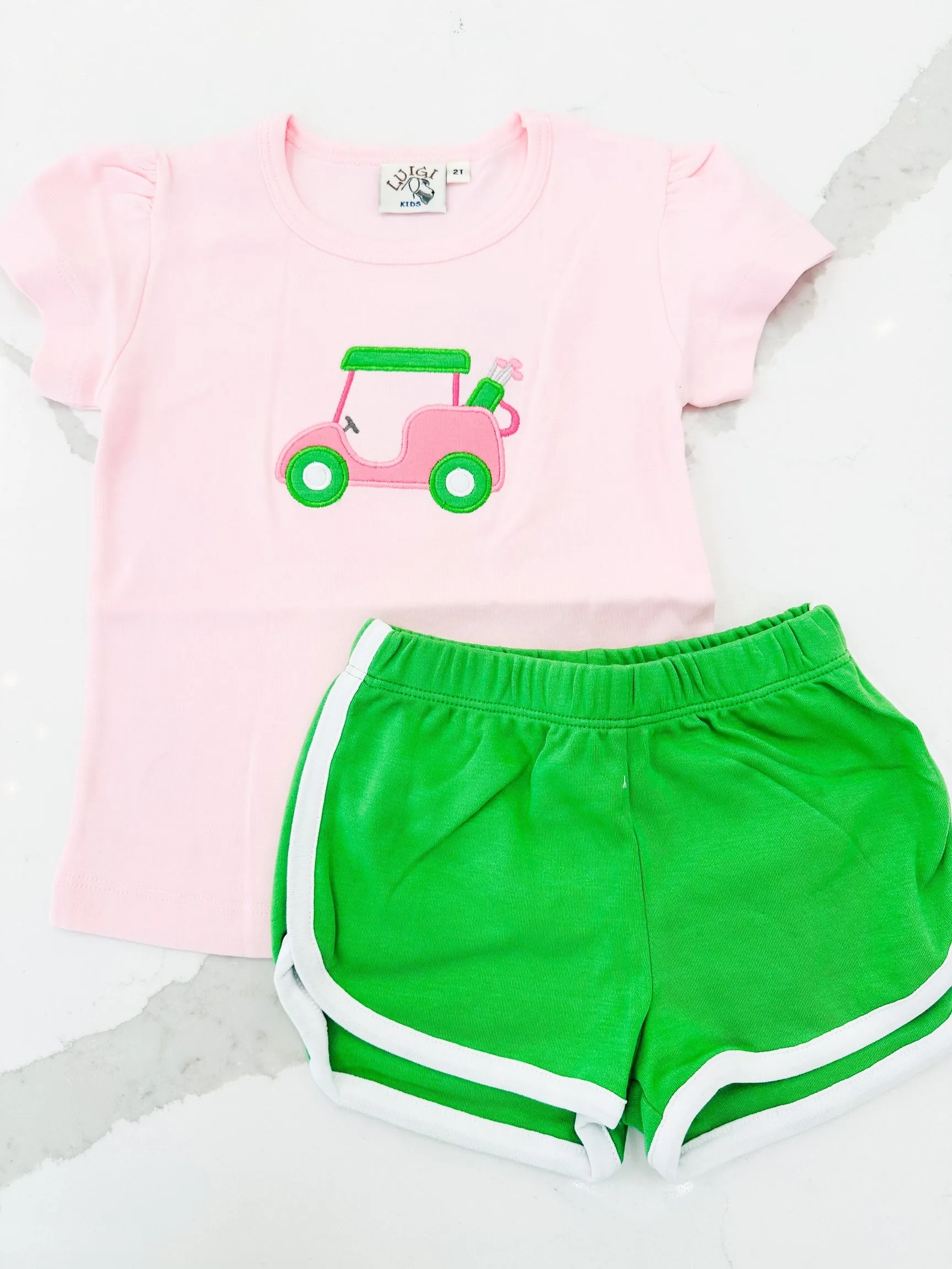 Golf Cart Girl Short Set