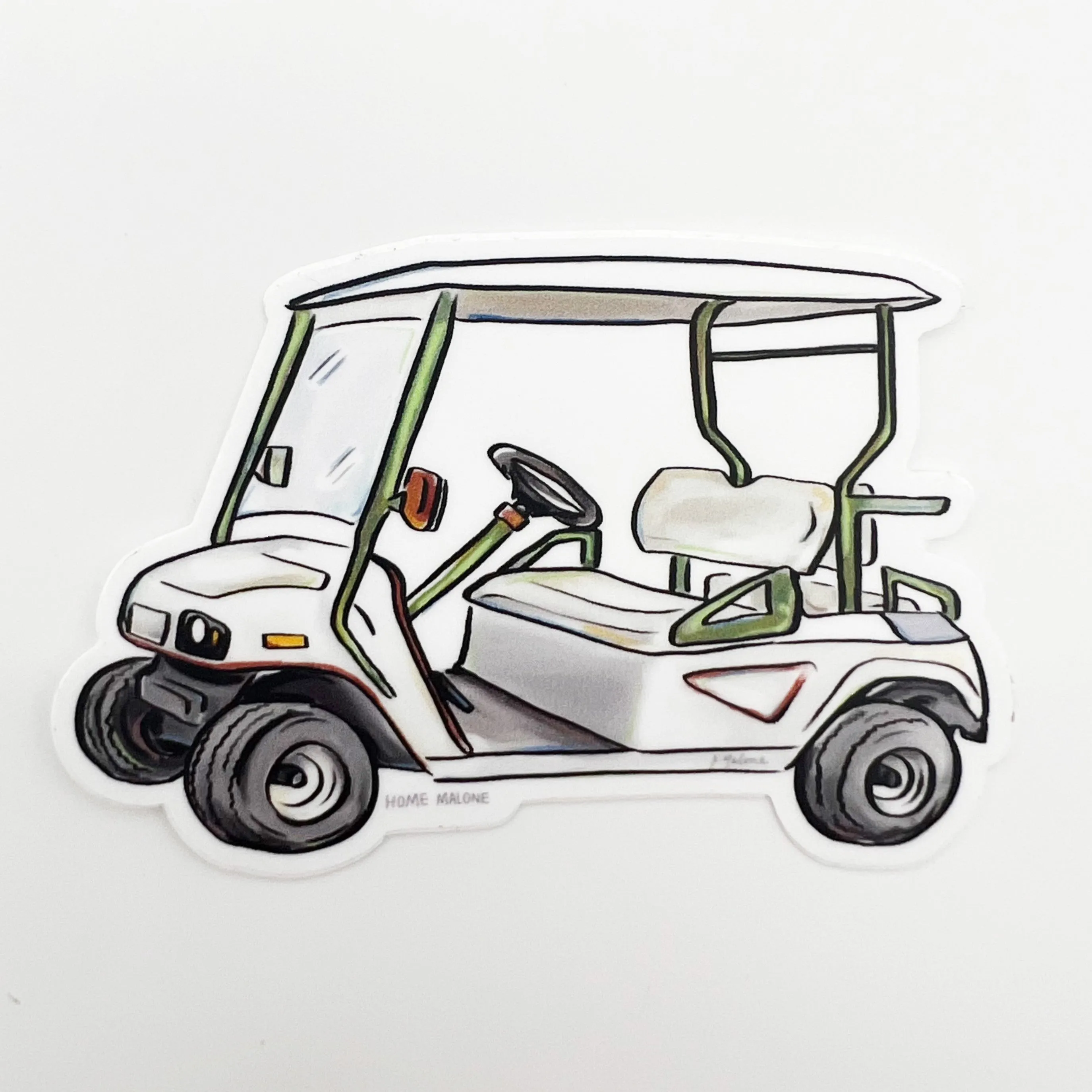 Golf Cart Sticker