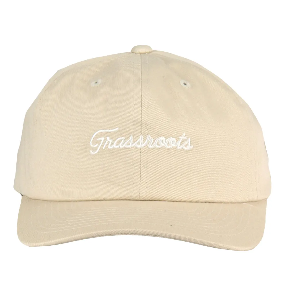 Golfroots Sandtrap Cream Dad Hat