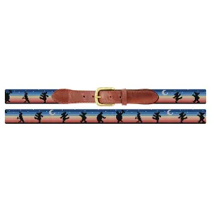 Grateful Dead Moondance Needlepoint Belt