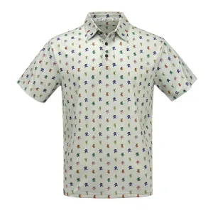 Grateful Dead | Performance Polo | Grey Dancing Bears