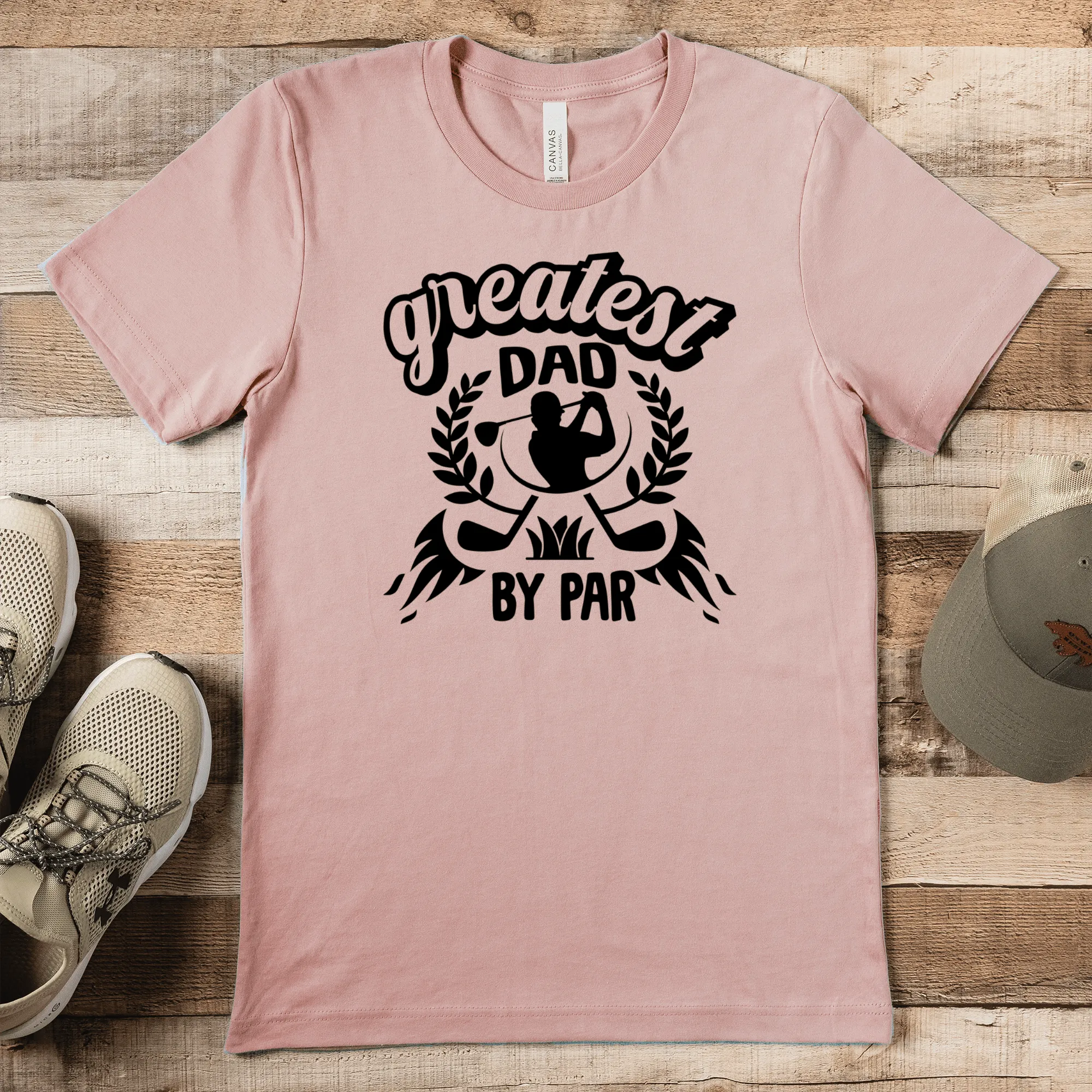 Greatest Dad By Par Mens T Shirt