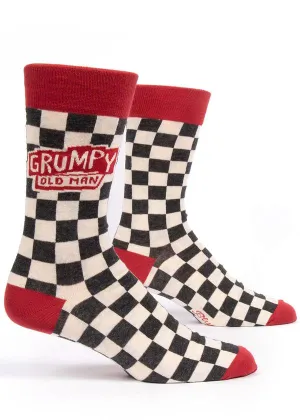 Grumpy Old Man Men's Crew Socks