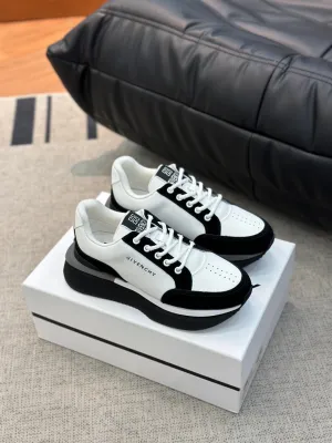 GVC Black and White Logo Sneakers-016