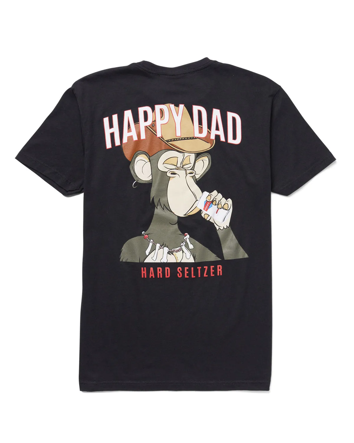 Happy Dad Ape Tee (Black)